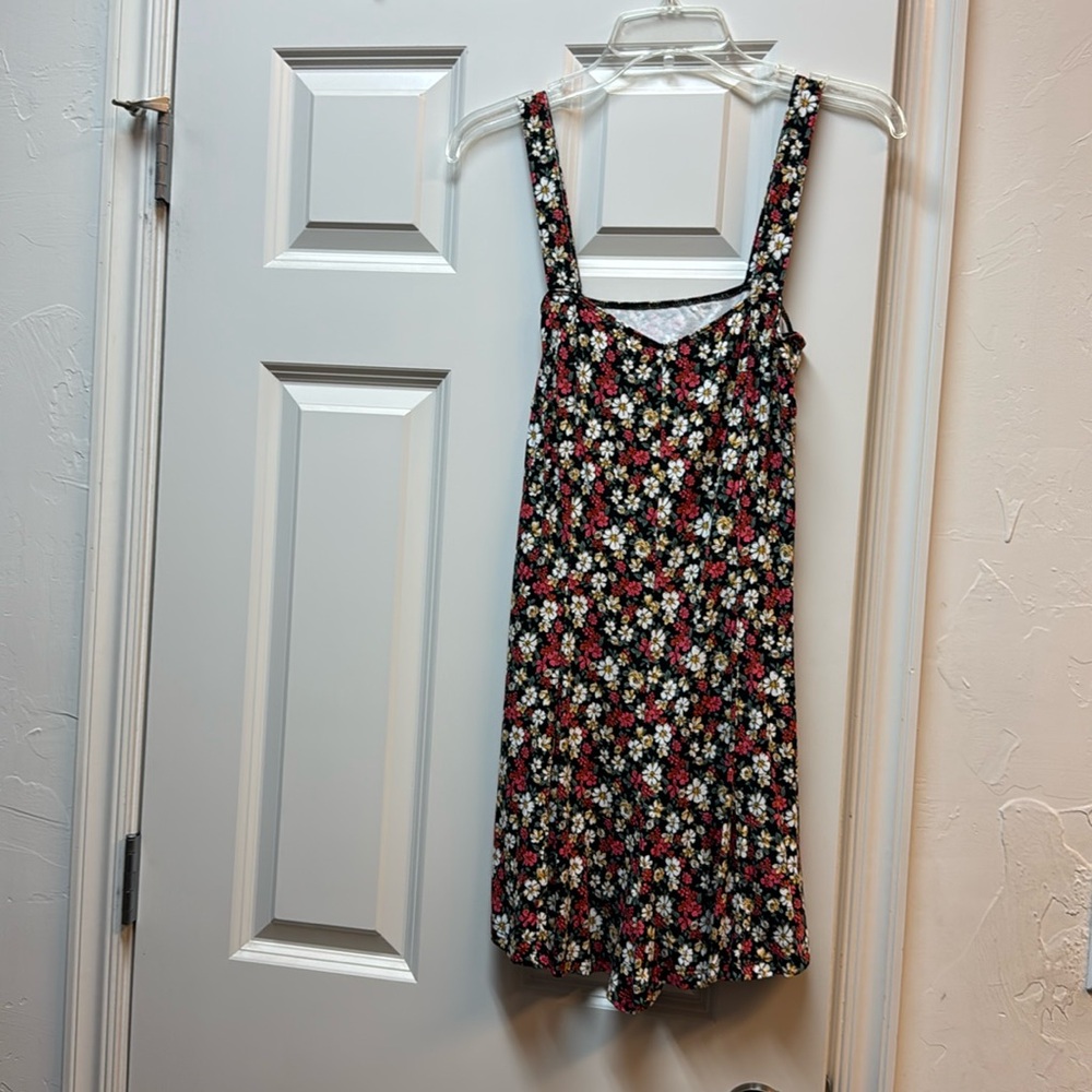 Floral Print Romper